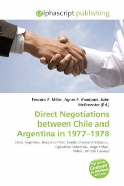 Direct Negotiations between Chile and Argentina in 1977 - 1978