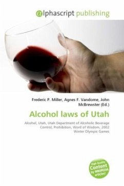 Alcohol laws of Utah