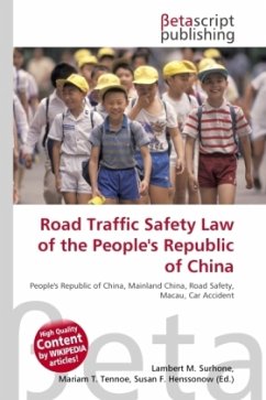 Road Traffic Safety Law of the People's Republic of China