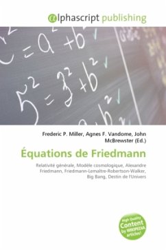 Équations de Friedmann