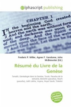 Résumé du Livre de la Genèse