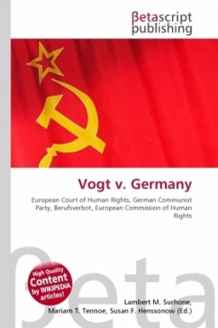 Vogt v. Germany
