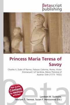 Princess Maria Teresa of Savoy