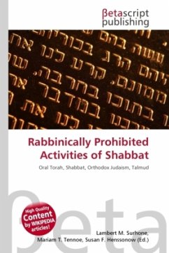 Cover Rabbinically Prohibited Activities of Shabbat