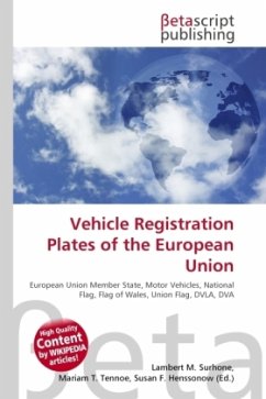 Vehicle Registration Plates of the European Union