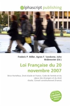 Loi Française du 20 novembre 2007