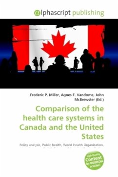 Comparison of the health care systems in Canada and the United States