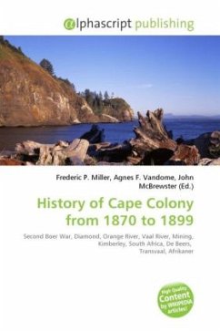 History of Cape Colony from 1870 to 1899