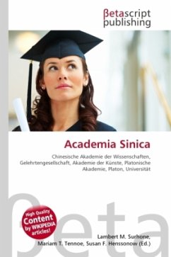 Cover Academia Sinica