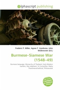 Burmese Siamese War (1548 49)