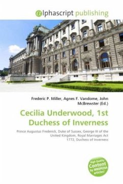 Cecilia Underwood, 1st Duchess of Inverness