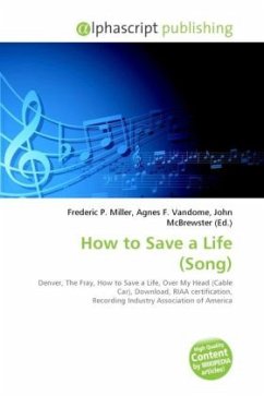 How to Save a Life (Song)