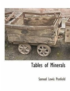 Tables of Minerals - Penfield, Samuel Lewis