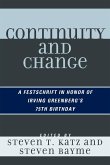Continuity and Change Continuity and Change