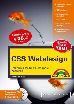 Cover CSS Webdesign Kompendium, m. CD-ROM
