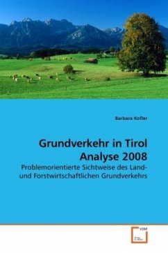 Cover Grundverkehr in Tirol Analyse 2008