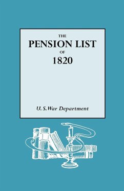 Pension List of 1820 (Indexed) - U. S. War Department