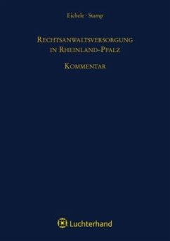 Cover Rechtsanwaltsversorgung in Rheinland-Pfalz, Kommentar