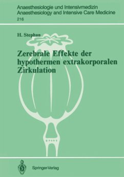 Zerebrale Effekte der hypothermen extrakorporalen Zirkulation - Stephan, Heidrun