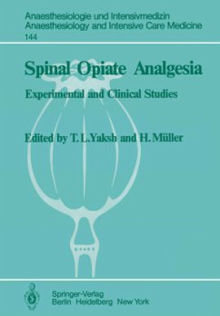 Spinal Opiate Analgesia