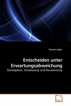 Cover Entscheiden unter Erwartungsabweichung