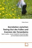 Korrelation zwischen Toeing-Out des Fußes und Eversion der Fersenbeins