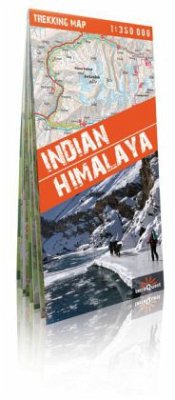 Trekking Map Indian Himalaya