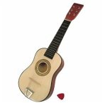 Bino 86553 - Musico Gitarre 23 Zoll mit 6 Saiten, braun, Kindergitarre