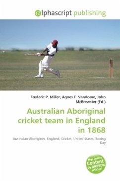 Australian Aboriginal cricket team in England in 1868