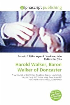 Harold Walker, Baron Walker of Doncaster