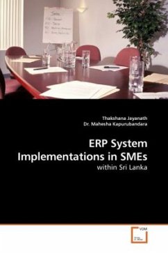 ERP System Implementations in SMEs - Jayanath, Thakshana;Kapurubandara, Mahesha