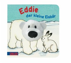 Eddie, der kleine Eisbär, m. Fingerpuppe