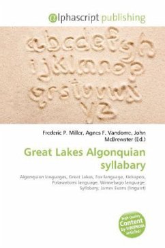Great Lakes Algonquian syllabary
