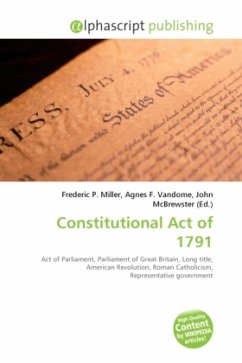 Constitutional Act of 1791