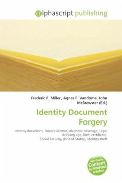 Identity Document Forgery