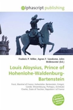 Louis Aloysius, Prince of Hohenlohe-Waldenburg-Bartenstein