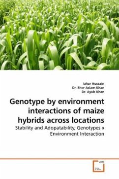 Genotype by environment interactions of maize hybrids across locations - Hussain, Izhar;Khan, Sher Aslam;Khan, Ayub