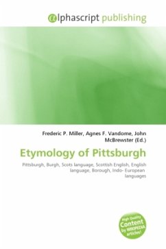 Etymology of Pittsburgh