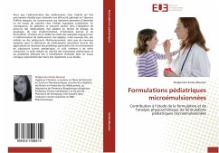Cover Formulations pédiatriques microémulsionnées