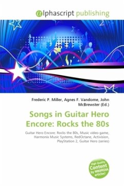 Songs in Guitar Hero Encore: Rocks the 80s