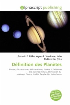 Définition des Planètes