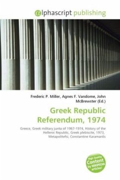 Greek Republic Referendum, 1974