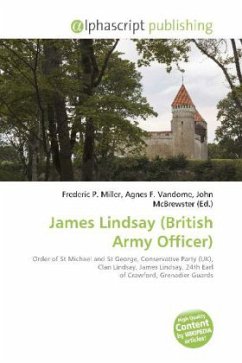 James Lindsay (British Army Officer)
