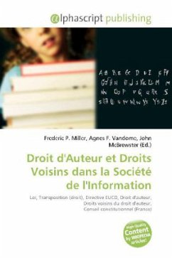 Droit d'Auteur et Droits Voisins dans la Société de l'Information