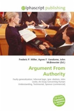 Argument From Authority