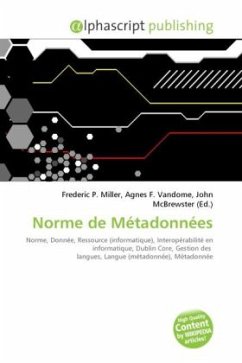 Cover Norme de Métadonnées