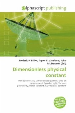 Dimensionless physical constant