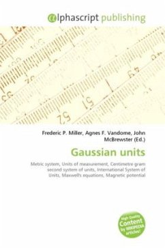 Gaussian units