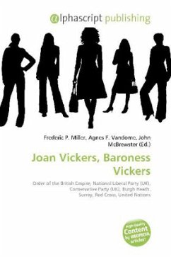 Joan Vickers, Baroness Vickers