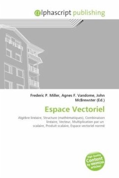 Cover Espace Vectoriel